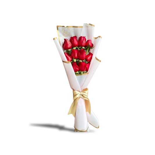 Ruby | 12 Red Roses Bouquet