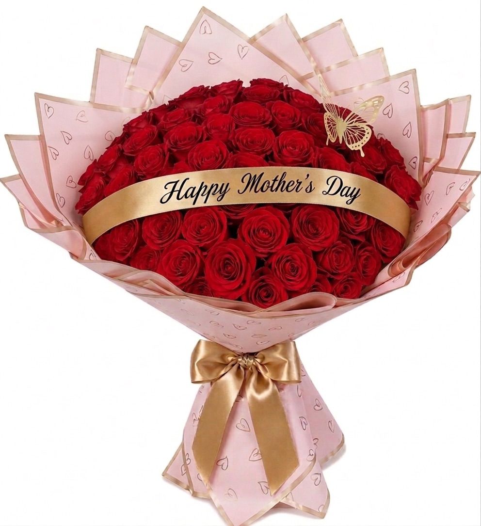 Mother's Day Roses Bouquet - Two Dozen Roses Fresh Roses | Glory