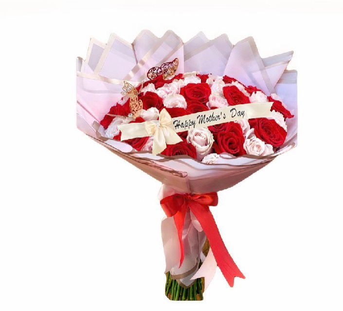 Mother's Day Roses Bouquet - Two Dozen Roses Fresh Roses | Glory